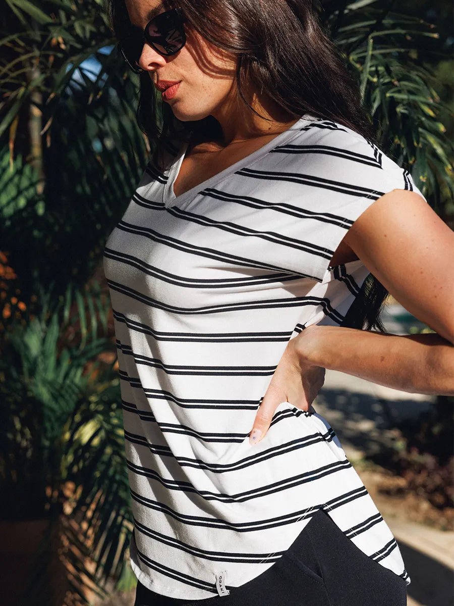Le modèle porte la taille S | The model is wearing size S