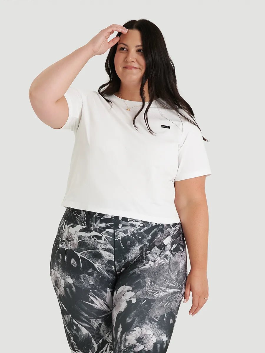 Allegra K – T-shirt Rayé Manches Longues Femme – Col Rond – Coupe Ajustée – Coton Doux