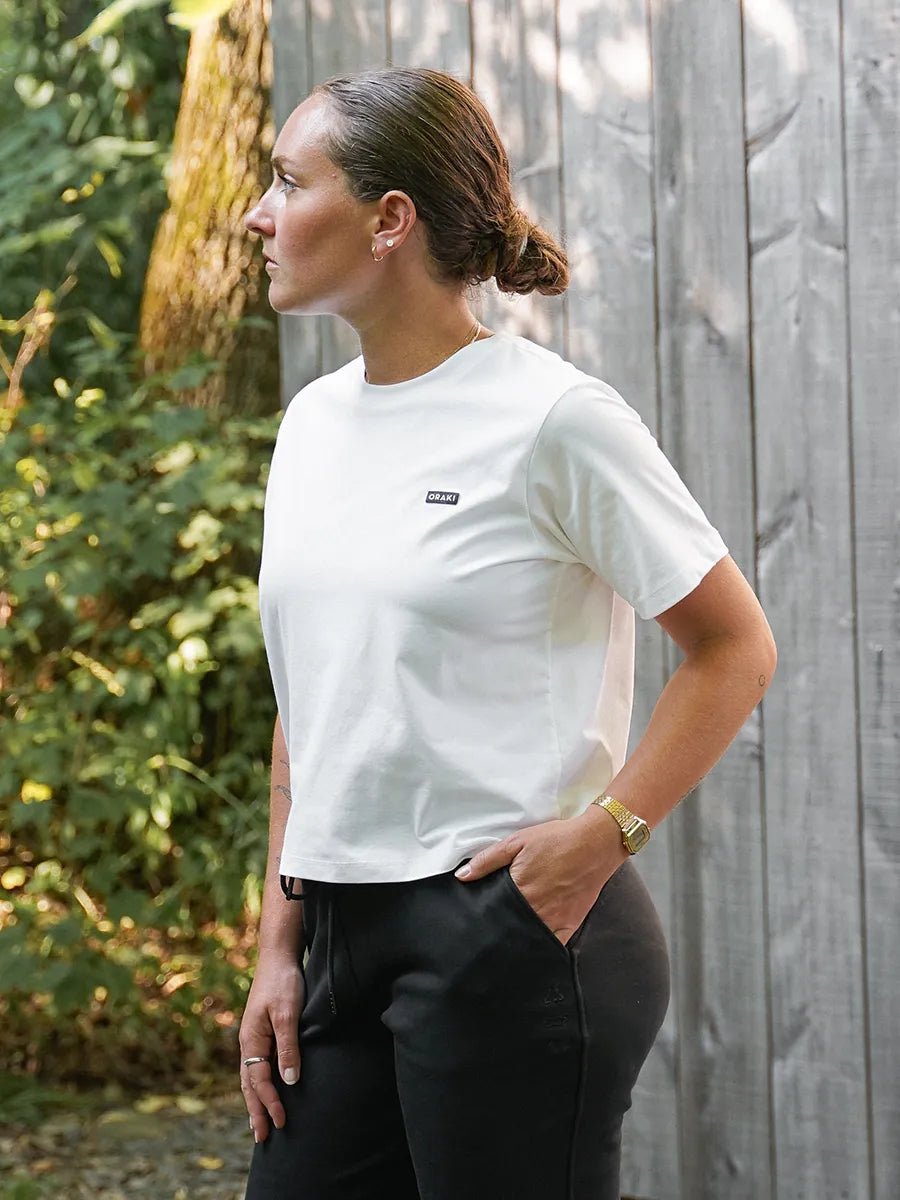 T-shirt everyday jersey fluide - Blanc