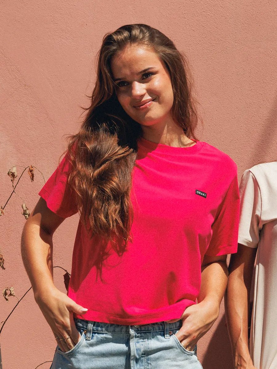 T-shirt Everyday Jersey fluide - Rose pop