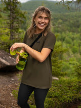 Oversized T-Shirt - Dark Khaki