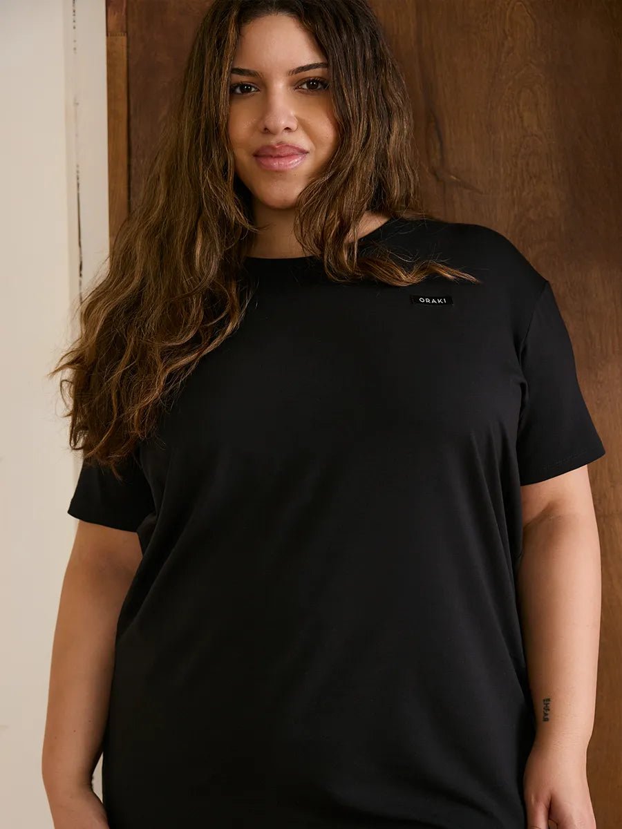 Evelyn porte la taille 1X | Evelyn is wearing size 1X