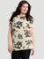 Crewneck Tunic T-Shirt - Beige Tenderness