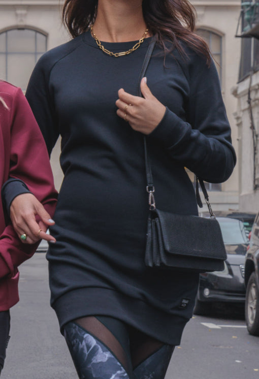 French Terry Crewneck Tunic