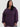 ORAKI Terry Stretch Loose Tunic - Eggplant