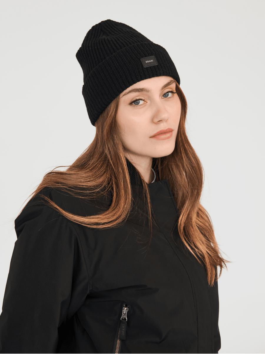 Tuque côtelé Héritage - Noir