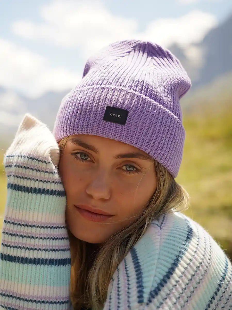 Tuque en tricot côtelé - Melrose