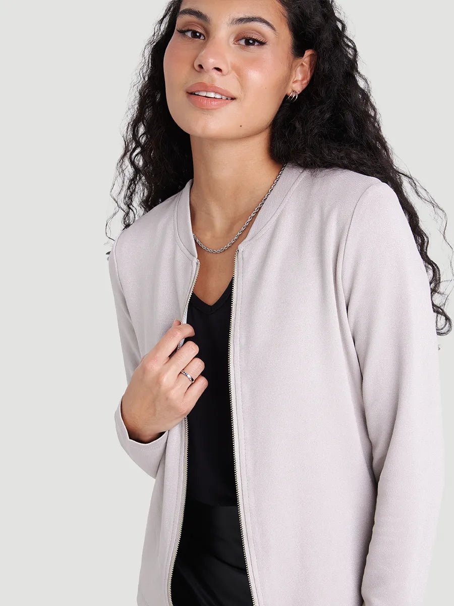 Veste bomber Ponte métallique - Champagne