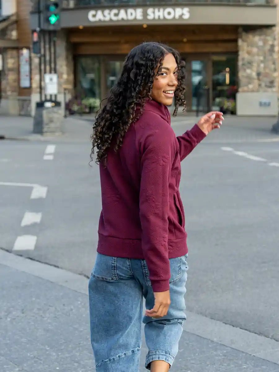 Veste bomber texturée - Dahlia