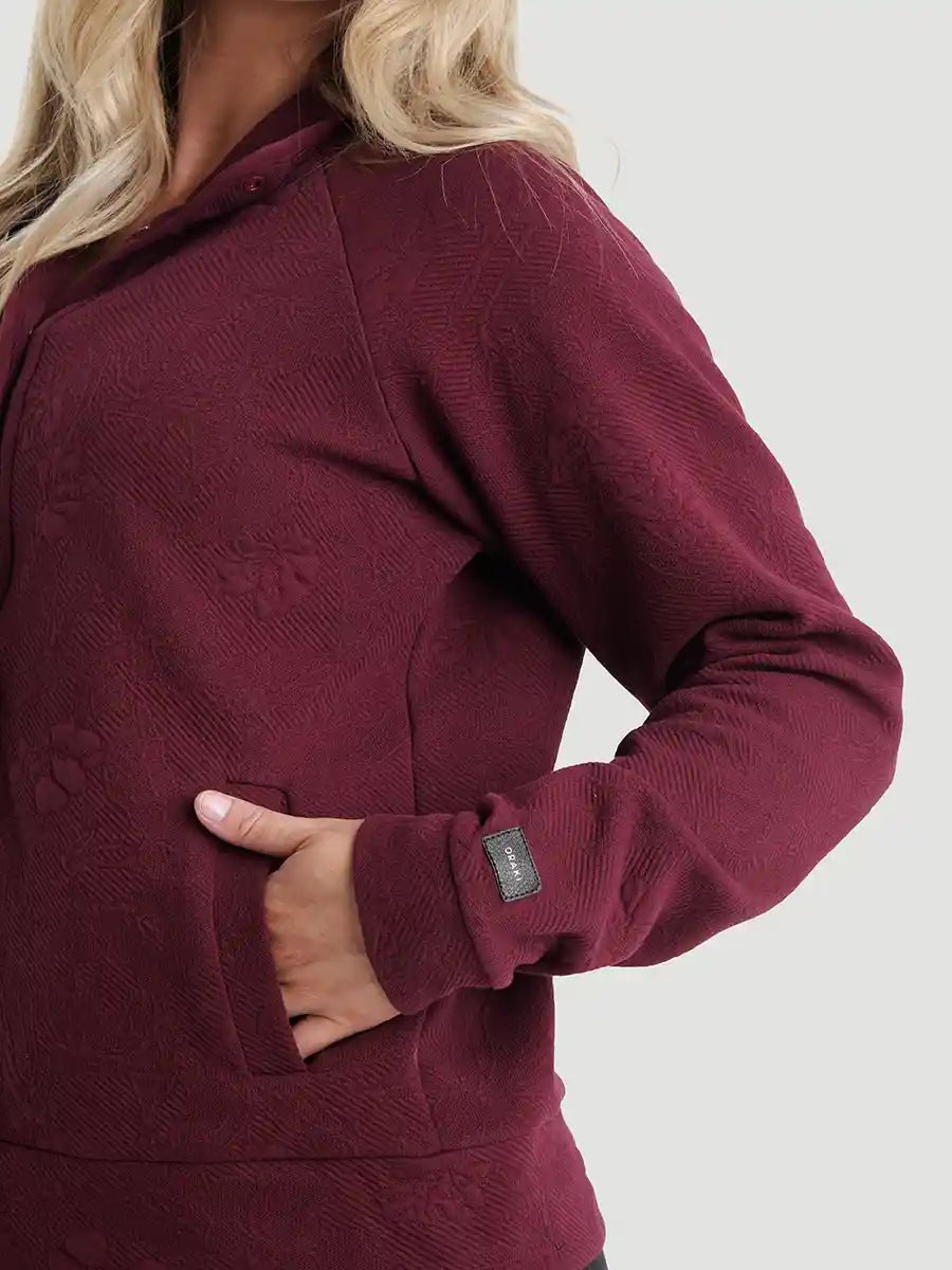 Veste bomber texturée - Dahlia