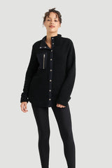 Veste en Sherpa Bouclé - Noir