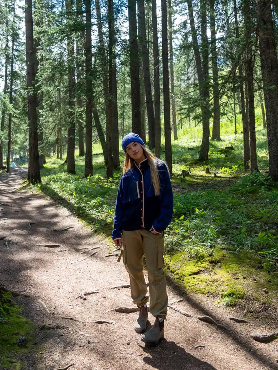 Veste polaire avec biais contrastants Auréale - Tonic