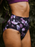 Culotte de Bikini Taille Haute Classique - Rosebud