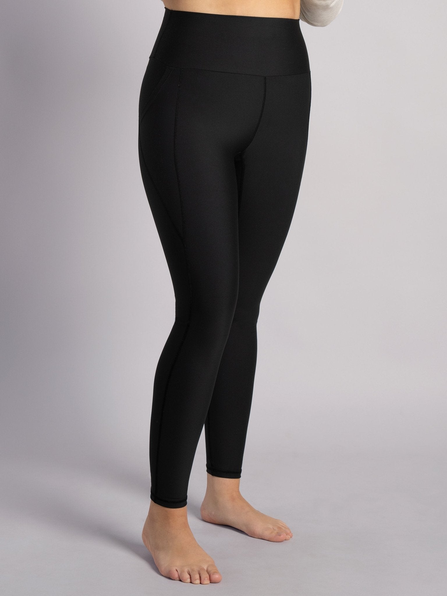 90 DEGREE By Reflex Black Leggings Activewear Yoga Size Medium M