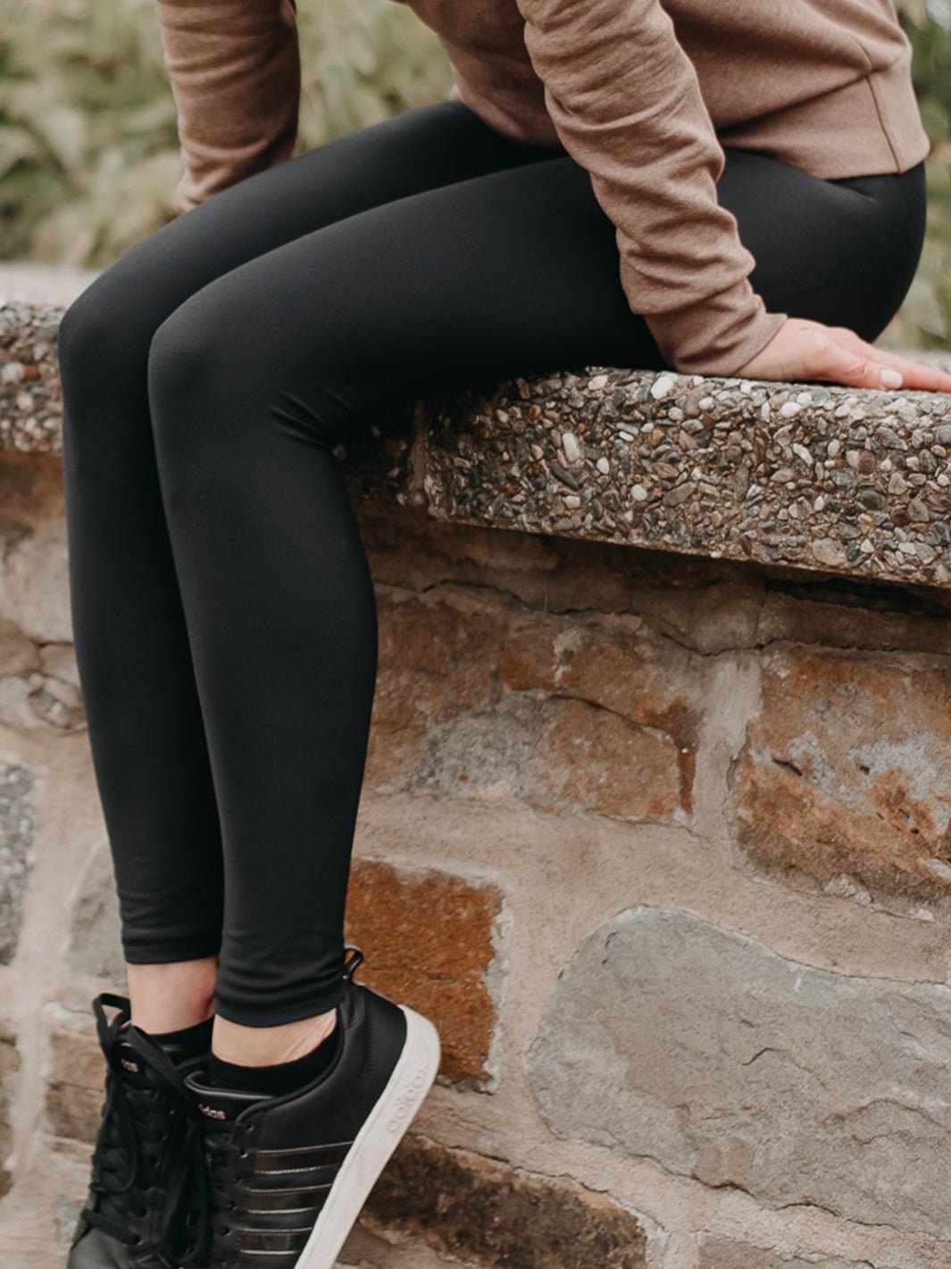 Legging Ultra Taille Haute avec Poches Ecomove pour Femme - Latté – Oraki