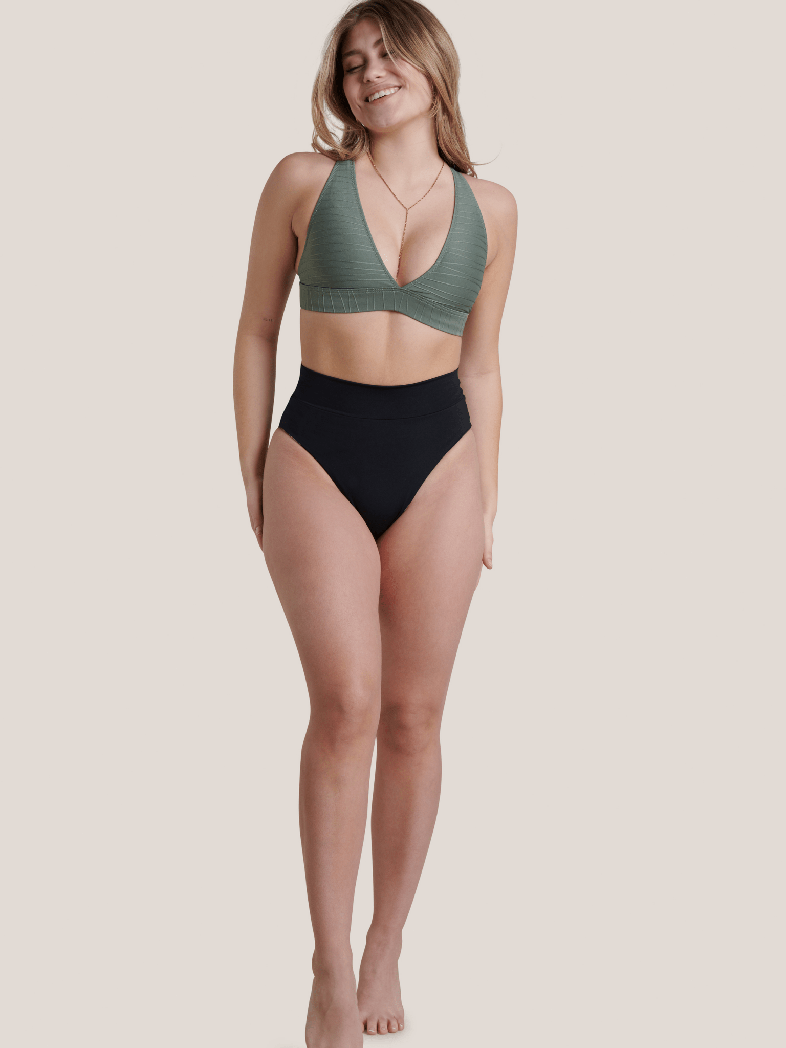 Granita Adjustable Bikini Top - Agave – Oraki