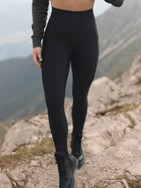 Ecomove Apex High-Rise Legging with Pockets - Black