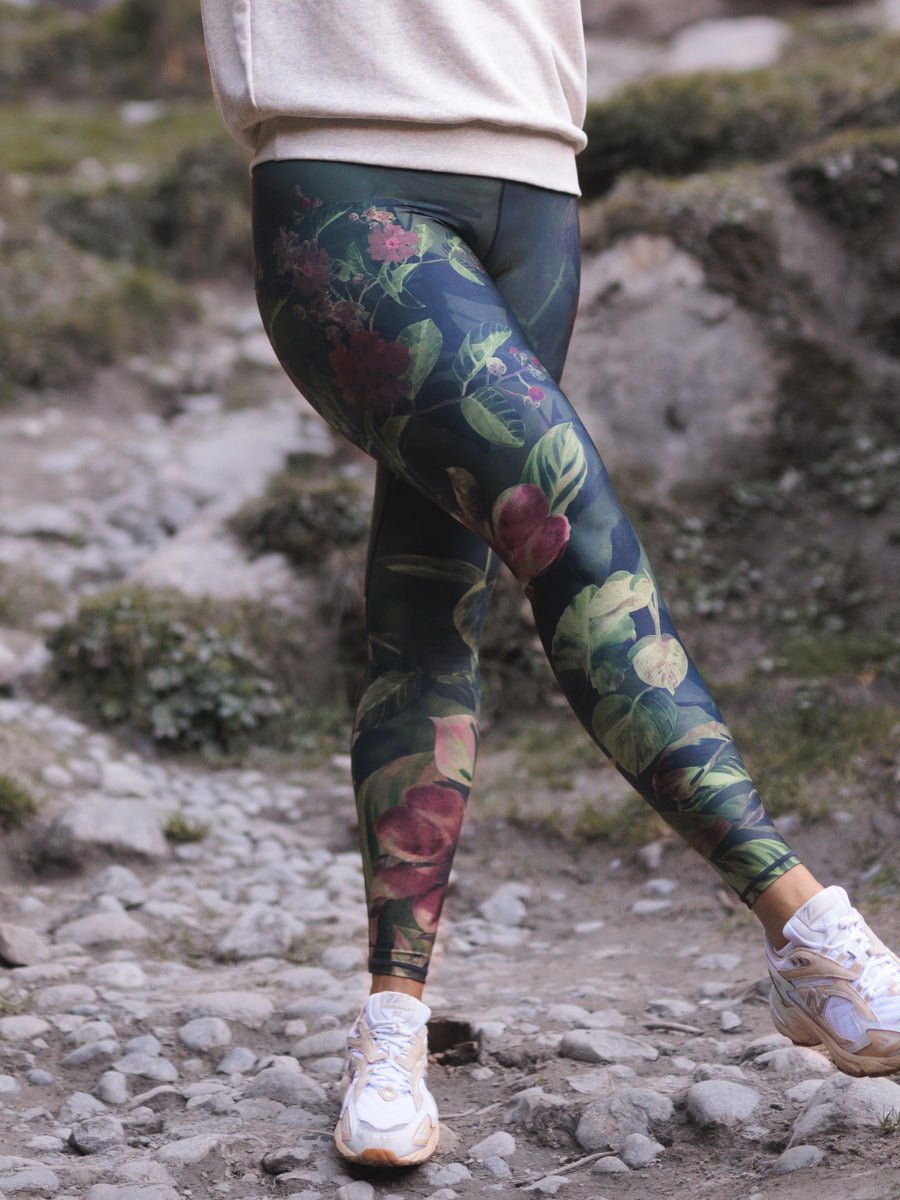 Buy Oalka Women's Yoga Capris Running Pants Workout Leggings, Charcoal,  Large Online at desertcartCyprus