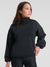Ecomove Warm high-neck pullover  - Black