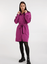 Robe Chemise à Manches Longues - Magenta